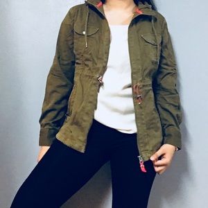 ATHLETA • Green Anytime Anorak Utility Jacket XS